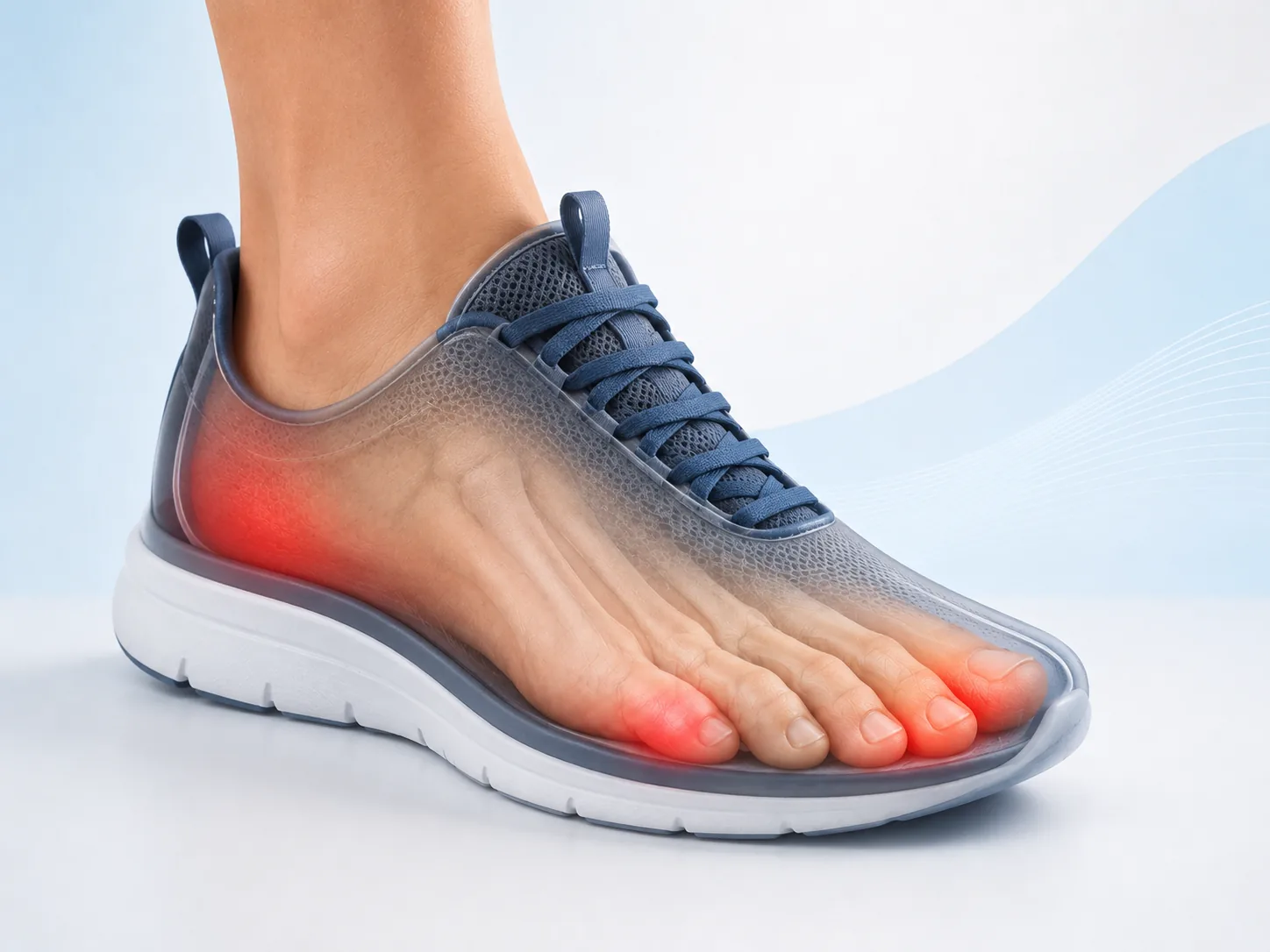ill-Fitting Shoes — illustration